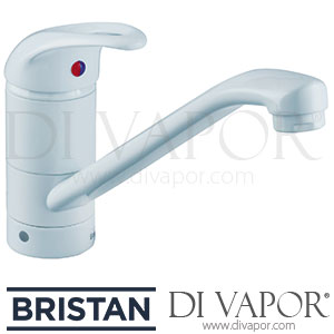 Bristan J SFSNK EF WHT TO Java Single Flow Sink Mixer - White - Lever Tap Spare Parts